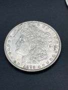 THREE MORGAN SILVER DOLLARS
