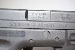 Springfield Armory XD-9 Pistol In 9MM Luger Caliber,