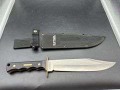 Schrade Old Timer Bowie Knife with Sheath