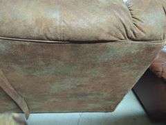 Brown Reclining Loveseat