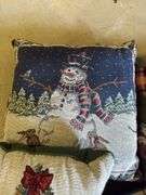 Assorted Decorative Holiday Throw Pillows (Lot of 6)