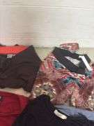 WOMENS CLOTHES- DIFFERENT BRANDS AND STYLEA- SIZES L- XL- XXL- 14- ETC.- TOPS, DRESSES, BOTTOMS, ETC.-