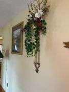 Assorted Wall Art, Gold Tone Accents & Sconce