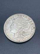 THREE MORGAN SILVER DOLLARS