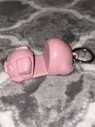 3D PRINTED PINK PIG CELL PHONE HOLDER  CELL PHONE NOT INCLUDED