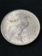 Three 1925 US Peace Silver Dollars