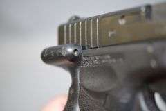 Glock Model 27 Pistol With Laser In .40 S&W Caliber,