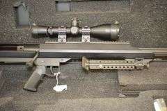 Barrett Firearms Model 99 Bolt Action Rifle In .50 BMG Caliber With 4.5-14 Power Leupold Scope,