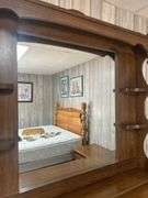 Nine-Drawer Dresser with Mirror and Nightstand