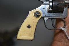 Rohm Model RG-7 Double Action Revolver In .22 Short Caliber,