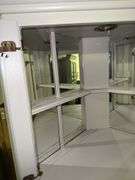 White Painted Corner Display Cabinet
