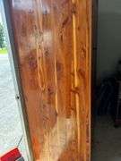 Solid Wood Armoire with Drawers