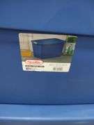 4 STORAGE TOTES - 31 AND 35 GALLONS