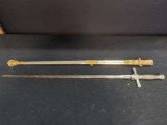 Metal Decorative Sword with Sheath