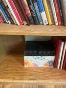 Book Shelf and Collection of John MacArthur 'Grace to You' Books, Commentaries, and Media