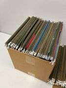 Boxes of Hanging File Folders