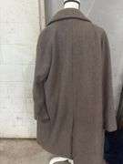 WOMENS- H&M- SIZE LARGE- WOOL BLEND TRINCH COAT-