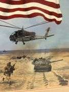 Steve St. Clair Framed Military Artwork