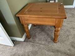 Broyhill Wooden End Table with Drawer