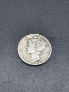 TWELVE MERCURY DIMES