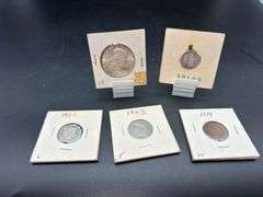 HALF DOLLAR - NICKEL - DIME - PENNY