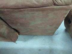 Brown Three-Seat Reclining Sofa