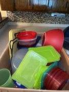 Mixed Lot of Kitchen Food Storage and Serving Containers