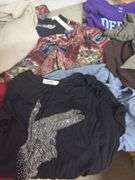 WOMENS CLOTHES- DIFFERENT BRANDS AND STYLEA- SIZES L- XL- XXL- 14- ETC.- TOPS, DRESSES, BOTTOMS, ETC.-