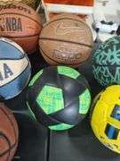 BASKETBALL'S AND SOCCER BALLS