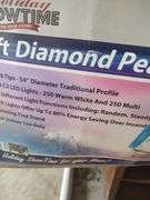 HOLIDAY SHOWTIME 7 FT DIAMOND PEAK LED CHRISTMAS TREE