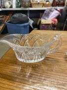 Pressed Glass Servingware Assortment