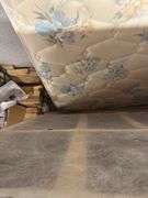 Full Size Mattress and Metal Frame