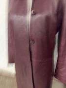 WOMENS-COLEHAAN- CABERNET LEATHER- COAT-SIZE M-