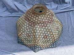 Textured Glass Lamp Shade