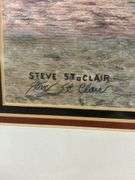 Steve St. Clair Framed Art Print of Mules