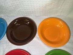 Fiesta Ware Small Bowls - Set of 8 Assorted Colors