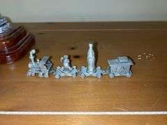 Train, CSX Locomotive Pen Holder, and Pocket Knife