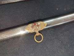 Ornate Ceremonial Sword and Scabbard