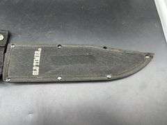 Schrade Old Timer Bowie Knife with Sheath