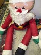 Assorted Holiday Plush Toys and Pillow