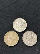 Peace Silver Dollars: 1924, 1925, and 1926