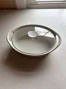 CorningWare French White Oval Casserole Dish with Glass Lid