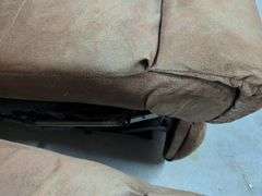 Brown Reclining Loveseat