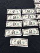 Lot of Twenty $2 Bills