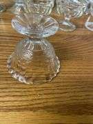 Assorted Glassware Lot: Drinking Glasses and Dessert Bowls