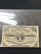 US Fractional Currency - 3 Cent Note
