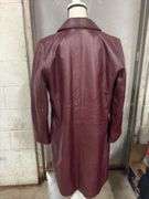 WOMENS-COLEHAAN- CABERNET LEATHER- COAT-SIZE M-