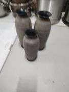 3 DECORATIVE VASES