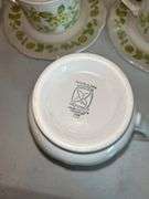 Petite Flora Ironstone Floral Teacup Set - 11 Piece