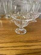 Assorted Glassware Lot: Drinking Glasses and Dessert Bowls